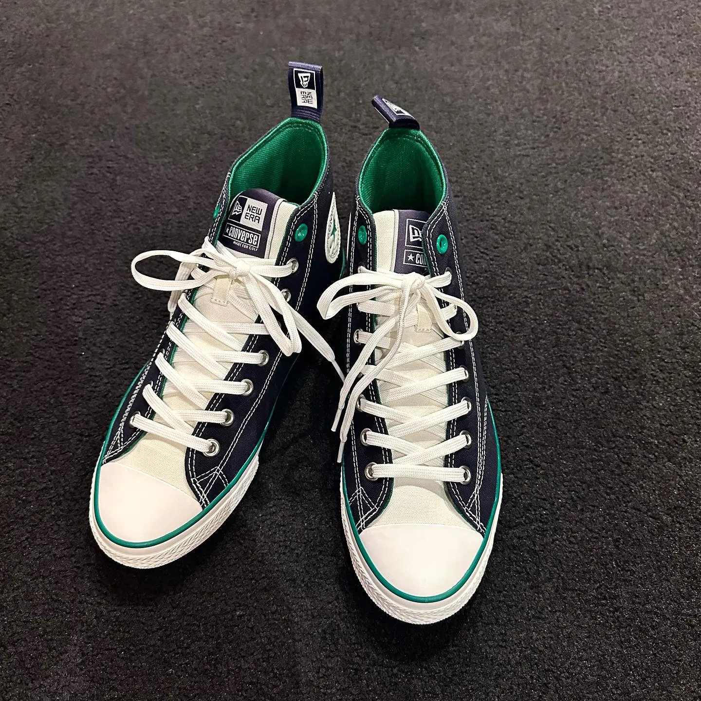 CONVERSE MADE FOR GOLF」と「NEW E...