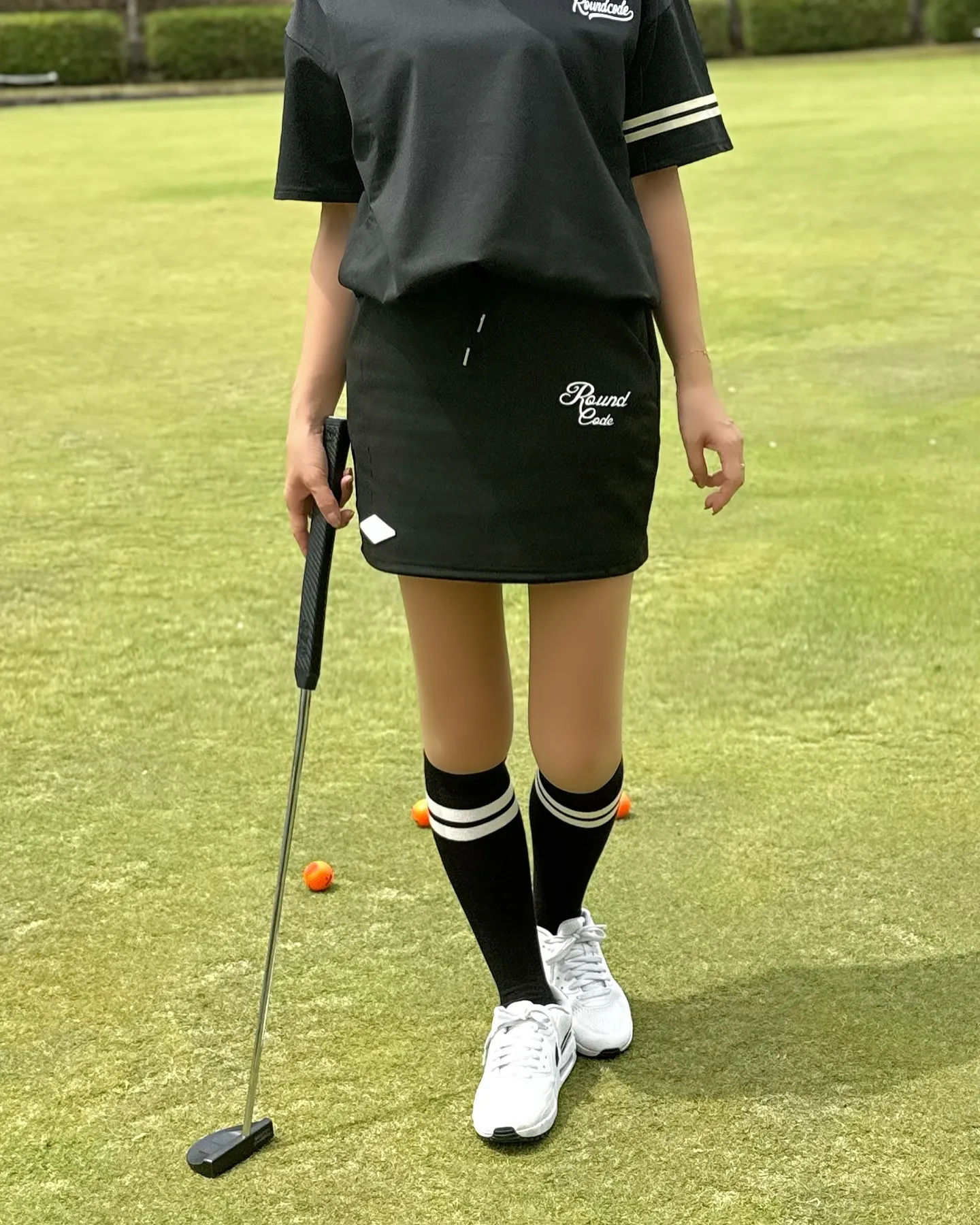 A polo shirt with a bicolor co...