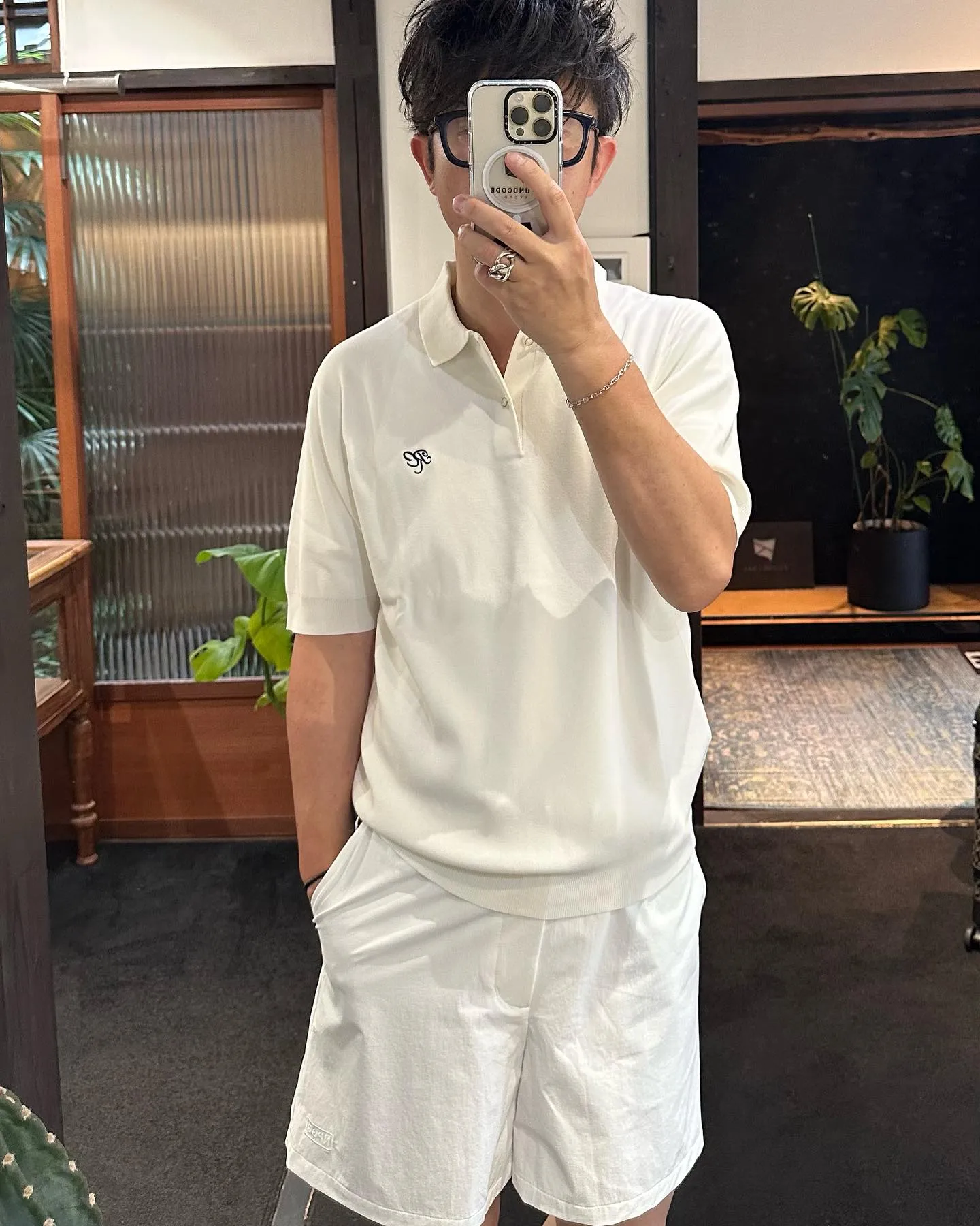 original knit polo shirt