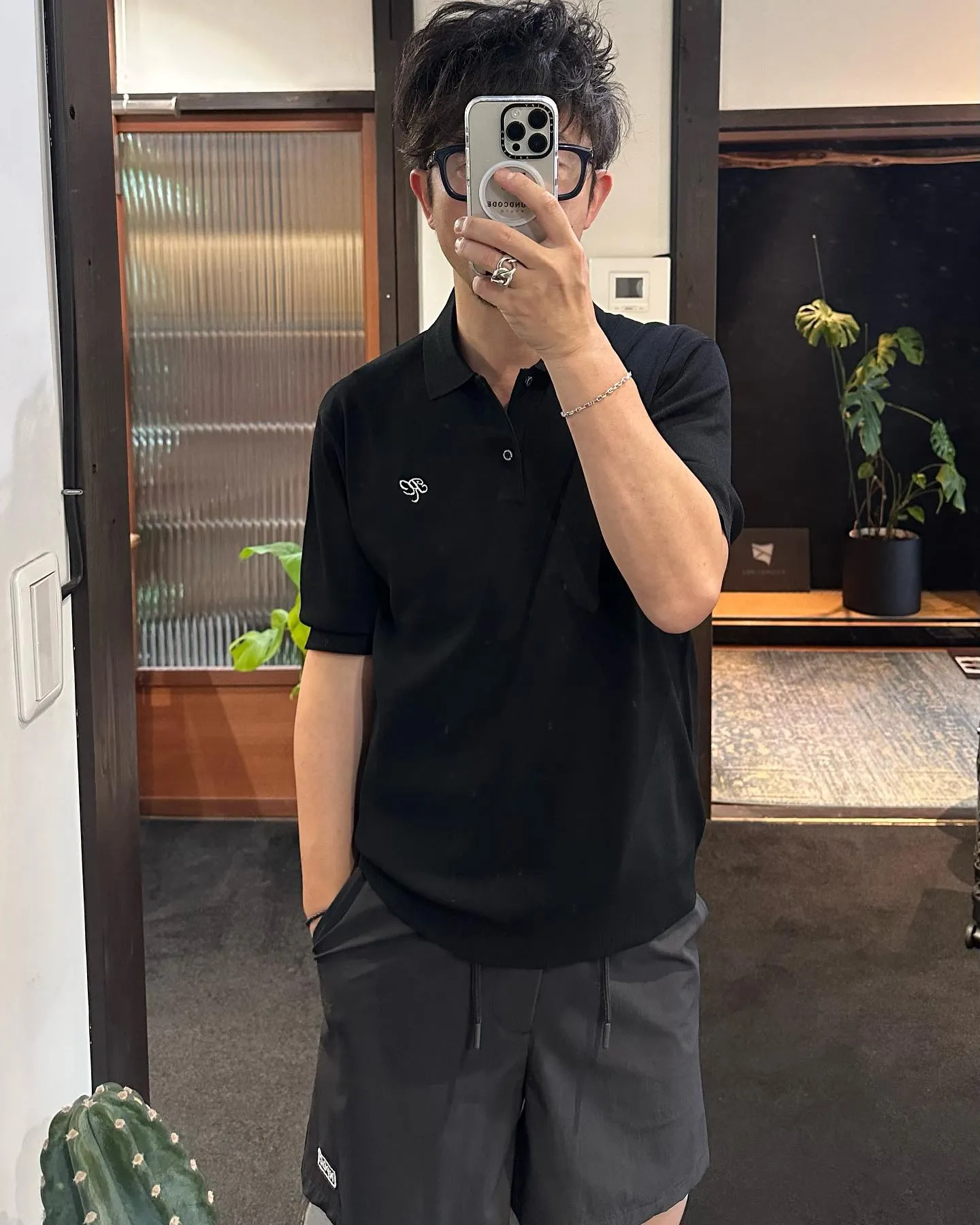 original knit polo shirt