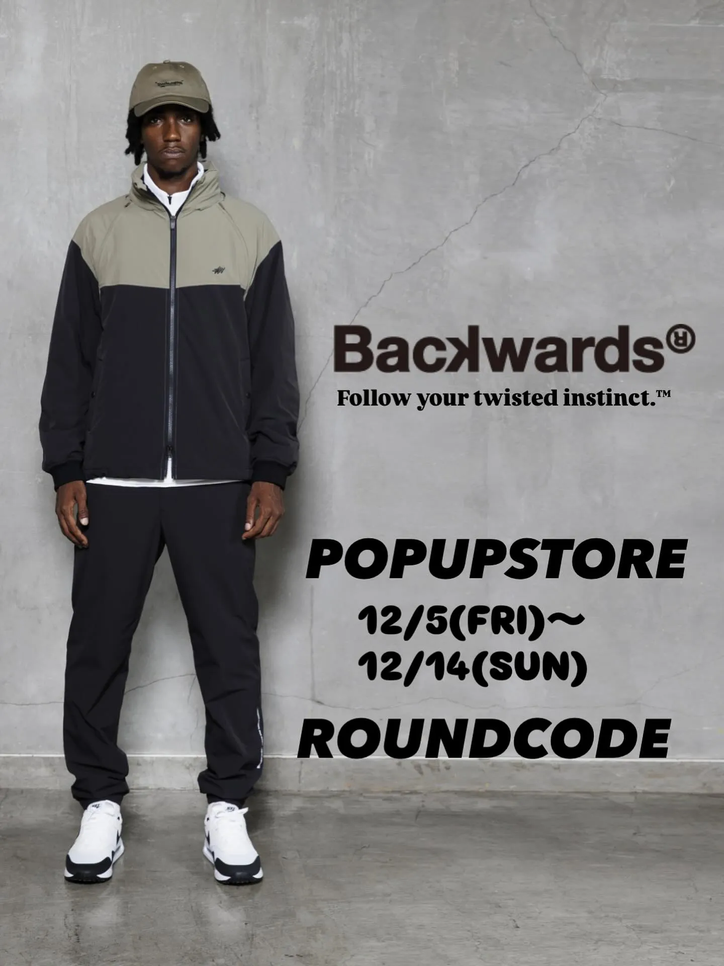 ■BACKWARDS POPUP開催のお知らせ■
